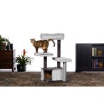 Frosty Lounge Cat Tower